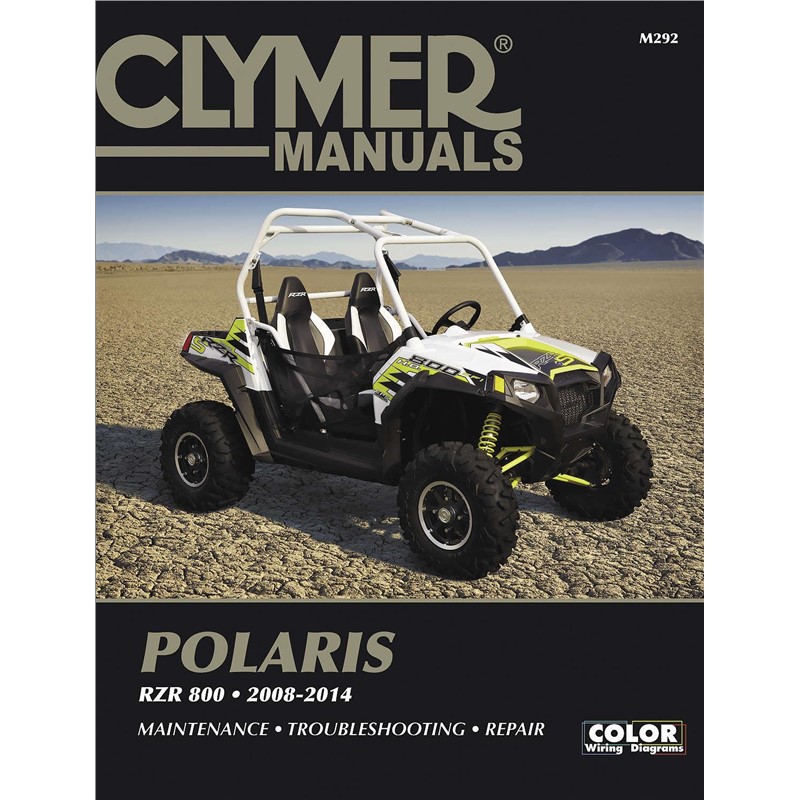 Repair Manuals MANUAL POLARIS RZR800