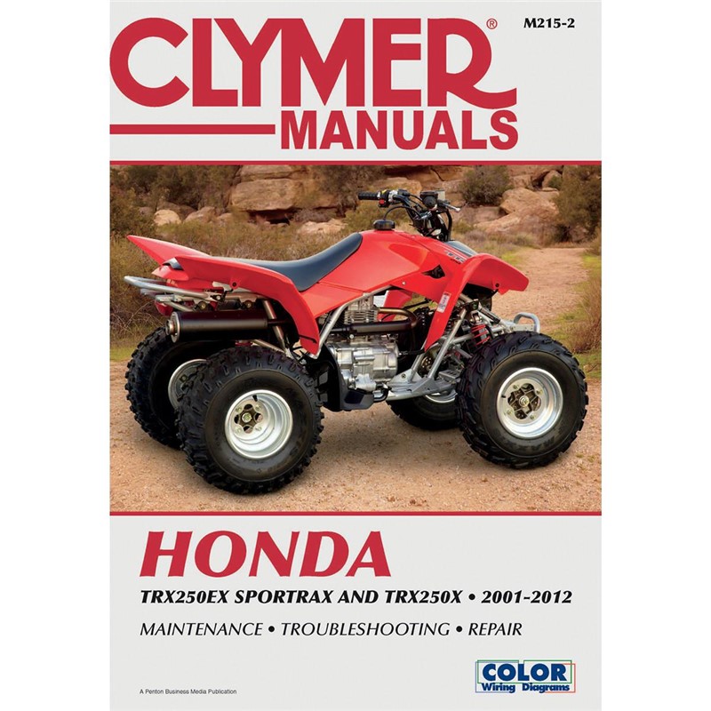 Repair Manuals MANUAL HONDA TRX250 EX