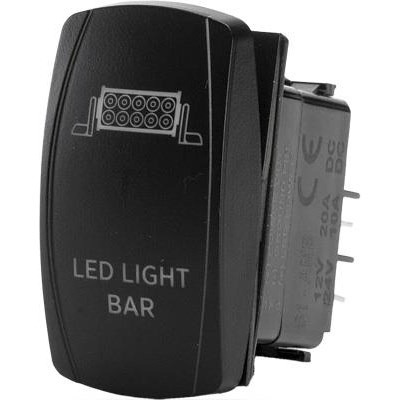 Dash Switch BLITZ PRO LED LIGHT BAR SINGLE-AMBER