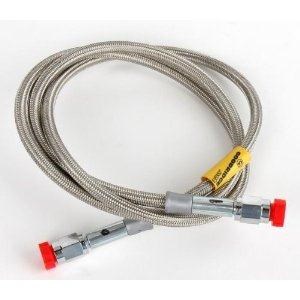 Universal Clear Coat Brake Hose with Stainless Steel Ends