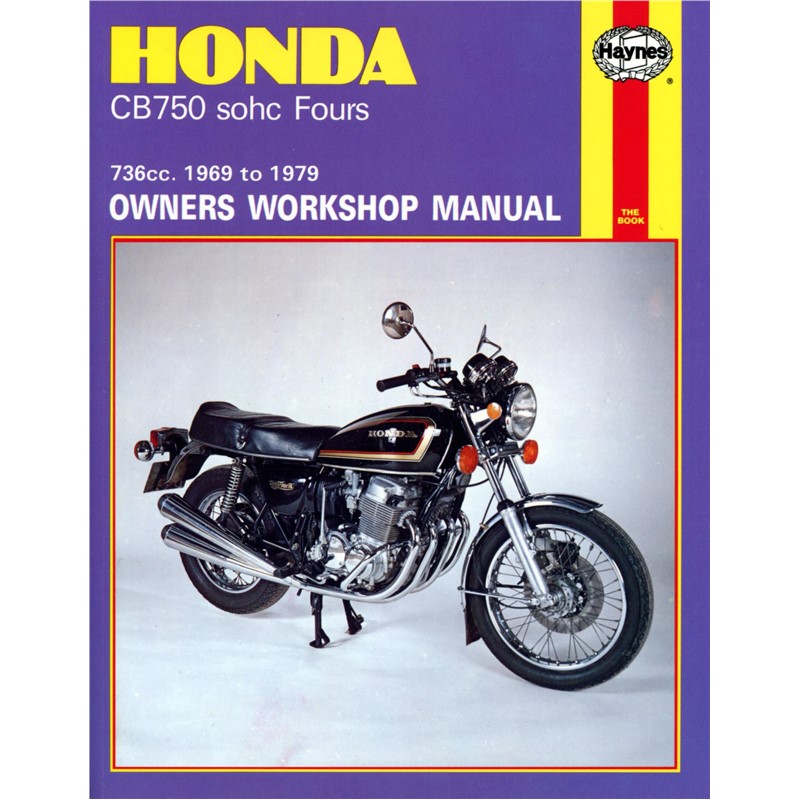 Repair Manuals MANUAL HON CB750 69-78
