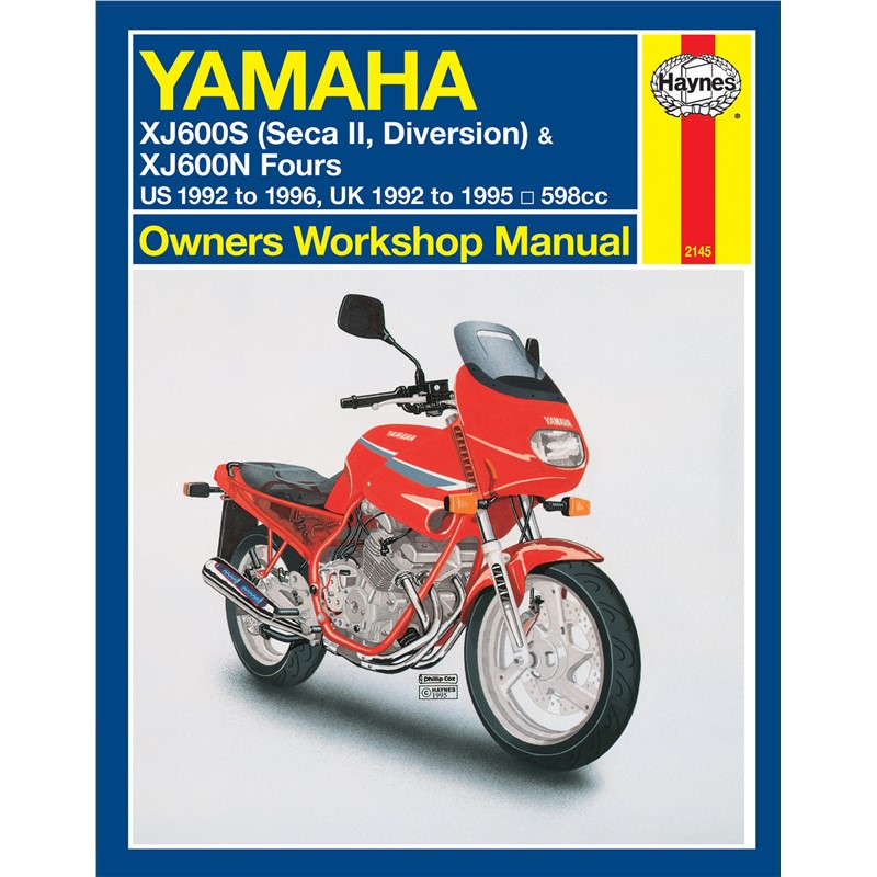 Repair Manuals MANUAL YAM SECALL XJ600S 92-03
