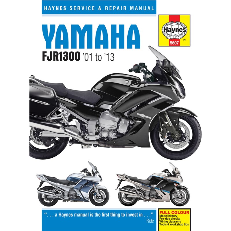 Repair Manuals MANUAL YAMAHA FJR 1300