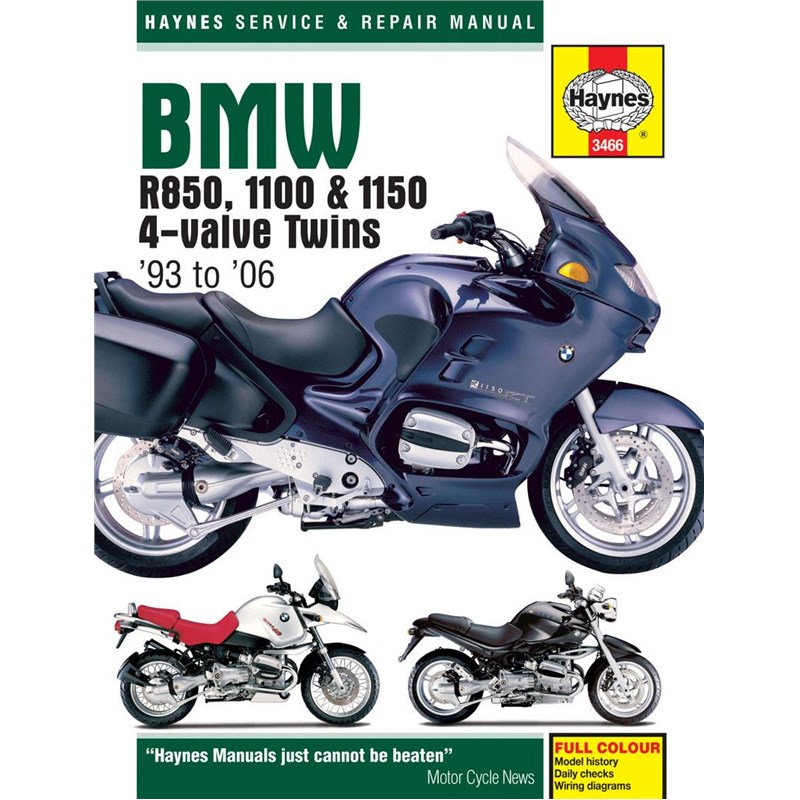 Repair Manuals MANUAL BMW R850/1100-50 95-04