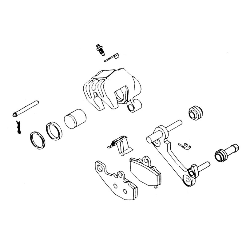 Honda Front/Rear Brake Caliper Rebuild Kit See List Made in Japan #32-1207