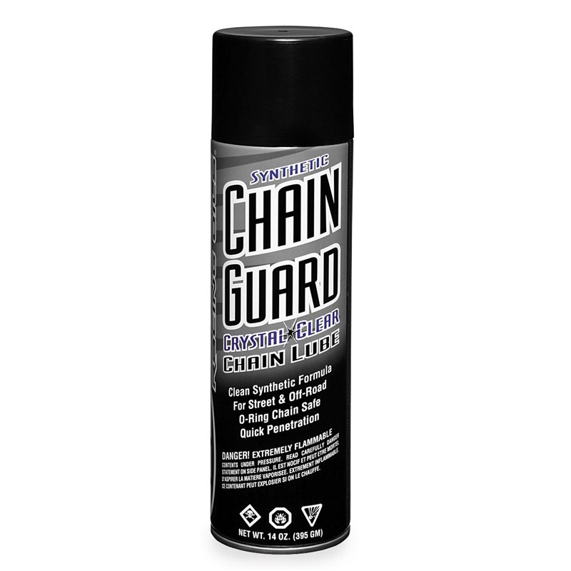 100% Synthetic Crystal Clear Chain Guard LUBE CHAIN GUARD SYN 6OZ