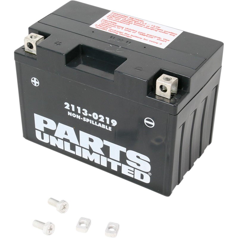 Parts Unlimited AGM Factory Activated Battery YTZ10S 2113-0089