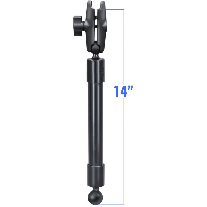 14in. Long Extension Pole with Two 1in. Diameter Ball Ends EXTENSION POLE 14"