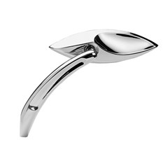 Teardrop Mirror with Steel Stems