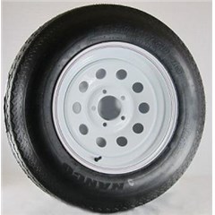 Bias D/8 Ply, 8 Spoke, Trailer Tire/Wheel Kit