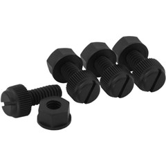 Nylon License Plate Bolts/Nuts