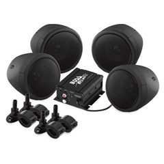 3in. 1000 Watt Speaker Kit with Bluetooth Audio Streaming