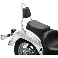 Tapered Backrest Pad for Round Sissy Bars