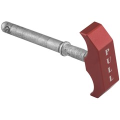 Quick-Release Pin for Extinguisher Mount
