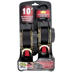 Re-Tractable Tie-Down Straps