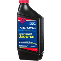 Racing Ester Fortified Full Synthetic Motor Oil - 20w50