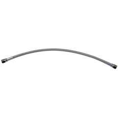 Universal Clear Coat Brake Hose with Chrome Ends