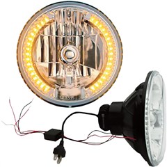7in. Headlamp with LED Turn Signals and Control Module