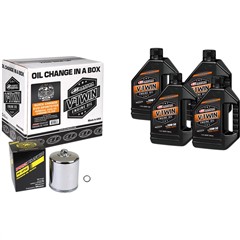M-Eight Synthetic Quick Oil Change Kit with Chrome Filter