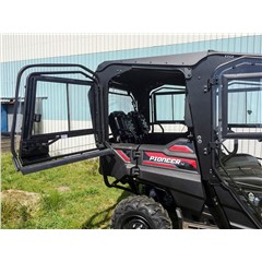 UTV Cab Rear Roof, Back Pane, Rear Doors for Crew Model