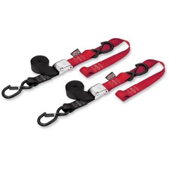 1-1/2in. Cam-Buckle with Safety Latch Hooks and Soft-Tye