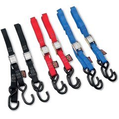 1in. Soft-Tye Tie-Downs with Secure Hooks