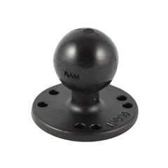 RAM 2.5in. Round Base with the AMPs Hole Pattern & 1.5in. Ball