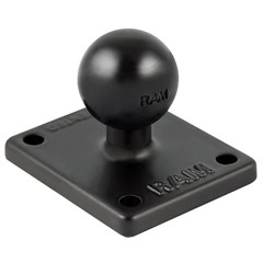 RAM 2in.x1.7in. Base with 1in. Ball for Universal AMPs Hole Pattern for Garmin & TomTom