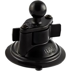RAM 3.25in. Diameter Suction Cup Twist Lock Base with 1in. Ball 