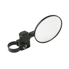 Base Clamp System 5in. Convex Round Mirror