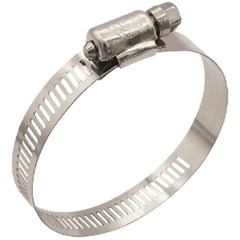 1/2in. Stainless-Steel Marine Hose Clamps