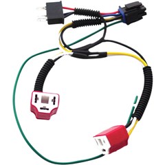 Dual H4 Wiring Harness Kit for Plug-and-Play Diamond Star Headlight Modulator