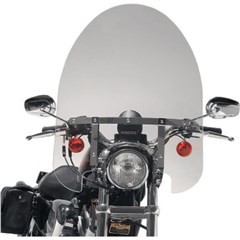 22in. Classic Windshield with Chrome Hardware