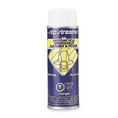 Motorcycle Windscreen Cleaner and Polish