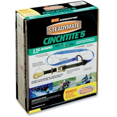 Cinchtite 5 Tie-Downs w/ Military Snap Hooks and Built-In Soft Loops