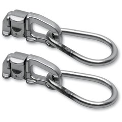 Heavy-Duty Triple Stud Fitting w/ Pear Ring (2pk)