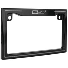 Led License Plate Frame - Black