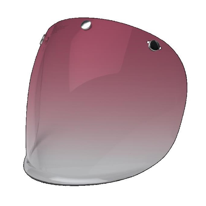 3-Snap Shield for Custom 500 Helmets PS 3-SNAP SHIELD PNK GRAD