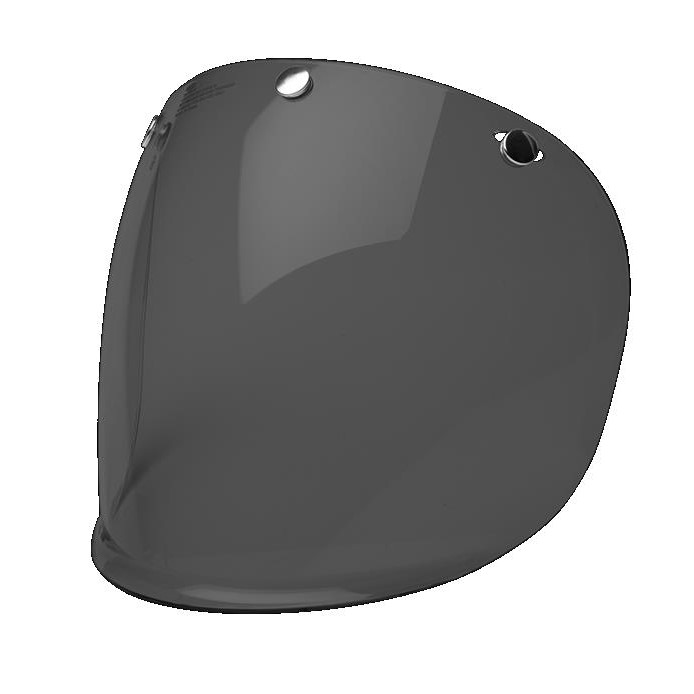 3-Snap Shield for Custom 500 Helmets PS 3-SNAP SHIELD DRK SMK