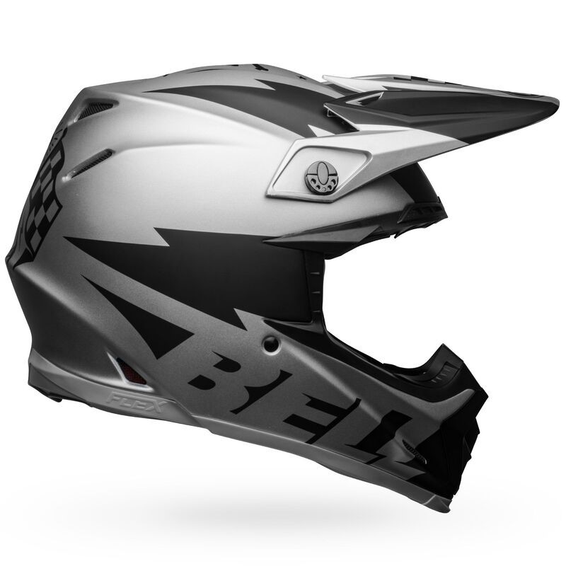 Moto-9 Flex Breakaway Helmets PS MOTO-9 FLEX BRKWY MT SL/BK L