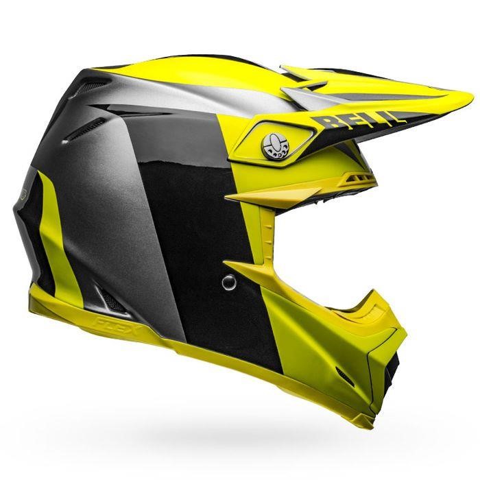 Moto-9 Flex Division Helmet PS MOTO-9 FLEX DIVSN M/G BK/HV/GY XXL