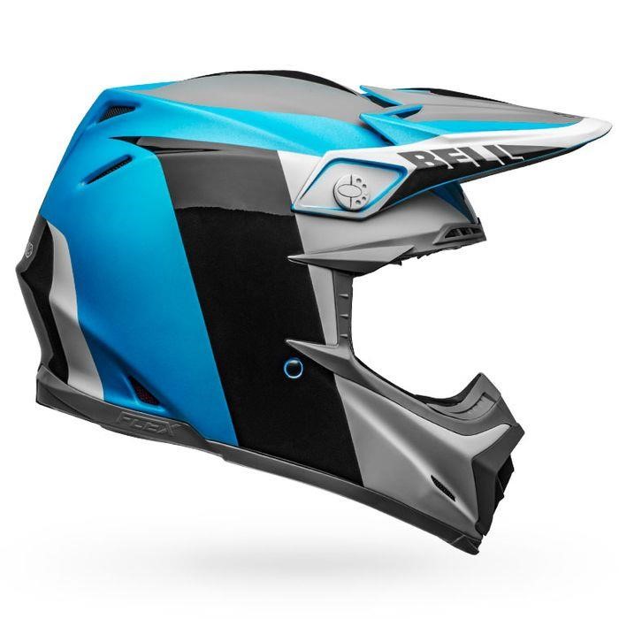 Moto-9 Flex Division Helmet PS MOTO-9 FLEX DIVSN M/G WH/BK/BL L
