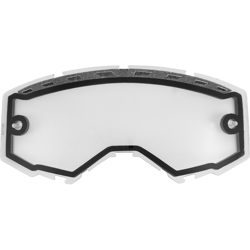 2019 Vented Dual Lens DUAL LENS W/VENTS AND POST CLEAR