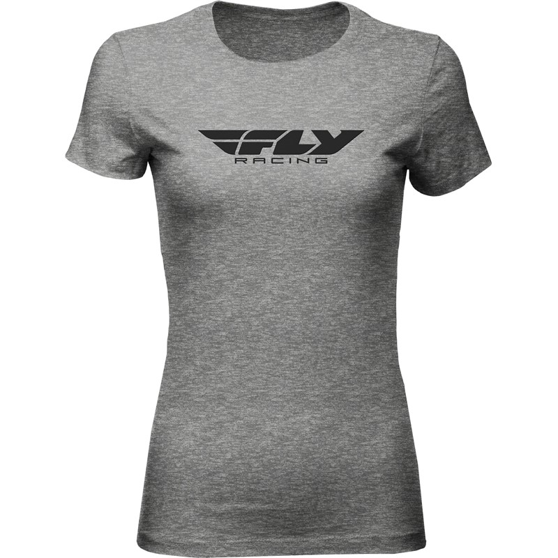 Corporate Womens T-Shirt FLY WOMEN'S CORP TEE DARK GREY HEATHER 2X