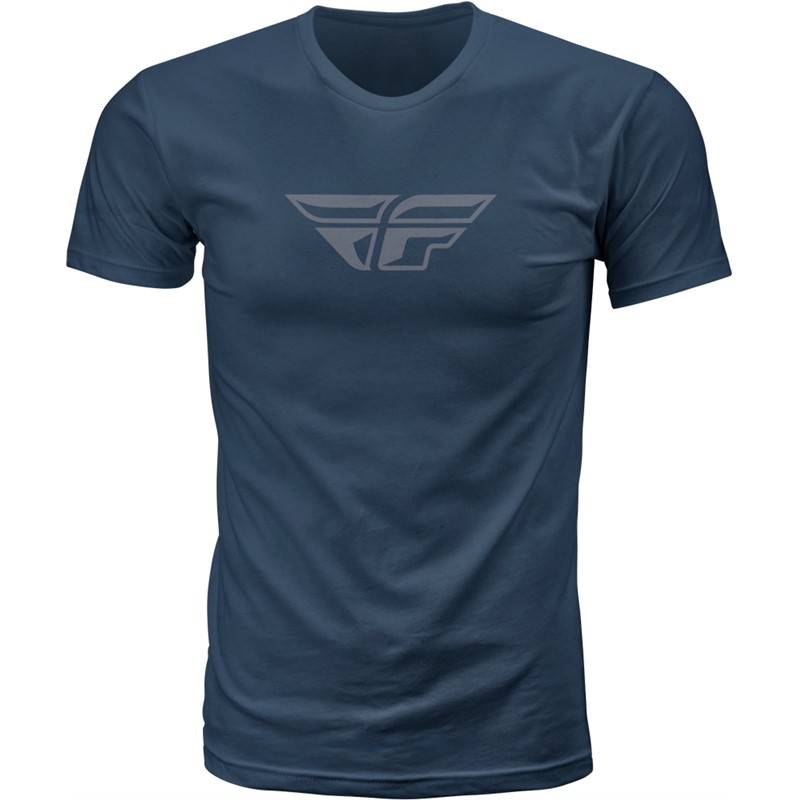 F-Wing T-Shirt FLY F-WING TEE MIDNIGHT NAVY/GREY SM