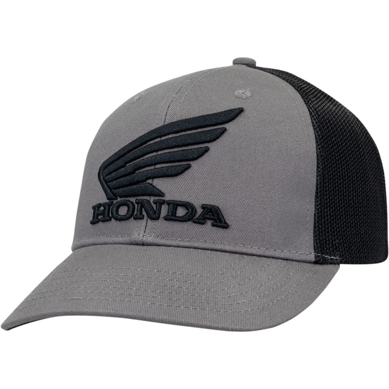 Honda Charcoal Trucker Hats HAT HONDA TRUCKER CHAR