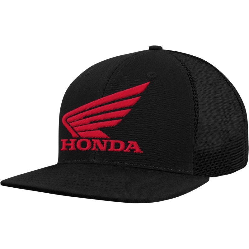Honda Hats HAT HONDA WING FLTBLL B/R