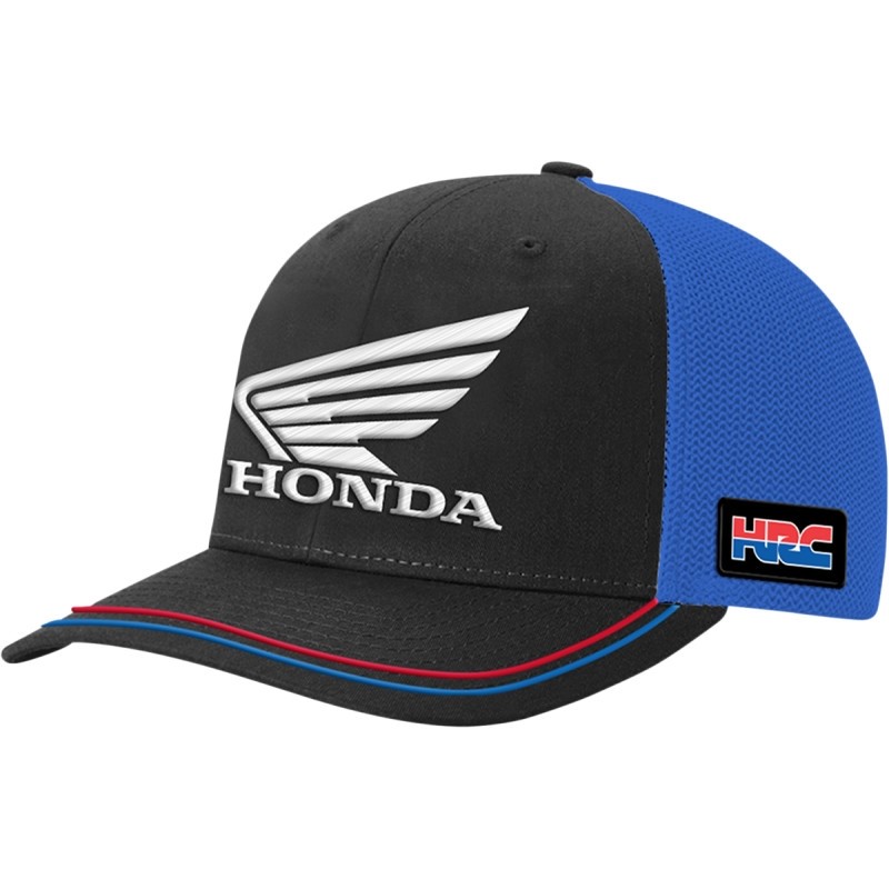Honda HRC Youth Hats HAT HONDA YTH HRC BK/BL