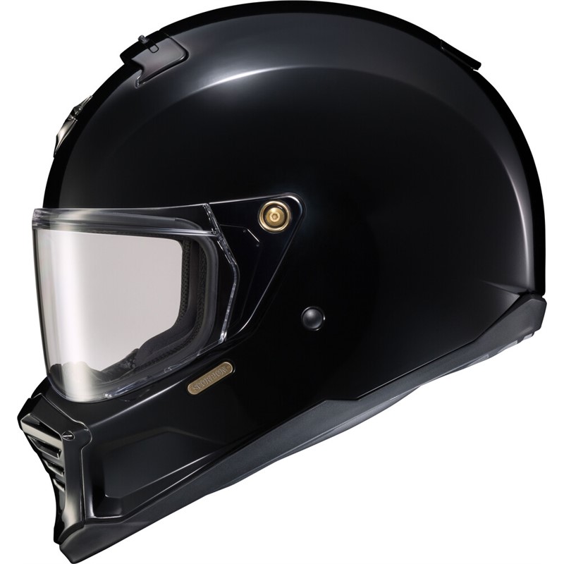 EXO-HX1 Solid Helmets EXO-HX1 FULL-FACE HELMET GLOSS BLACK 2X