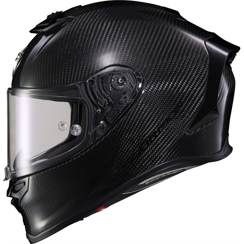 EXO-R1 Air Carbon Helmets EXO-R1 AIR FULL FACE HELMET CARBON GLOSS BLACK 3X